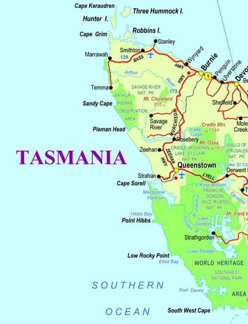 Tasmanian West Coast