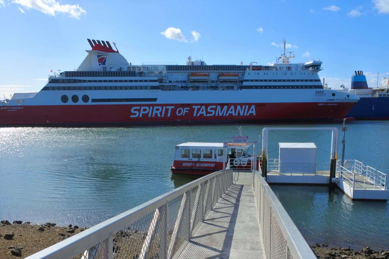 Spirit Of Tasmania In The Dock